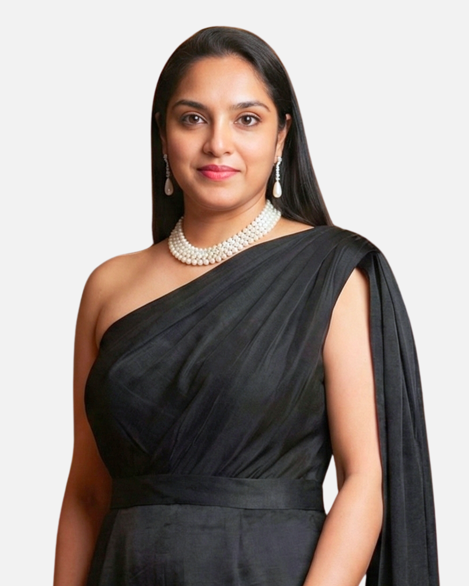 Melifloz One-Shoulder Jumpsuit Saree