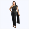 Picture of Melifloz One-Shoulder Jumpsuit Saree